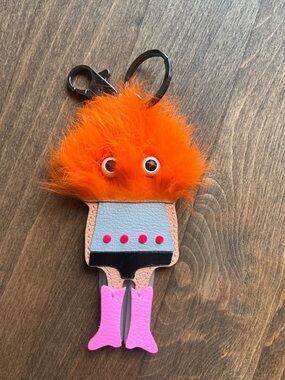 Min & Mon Leather Keychain